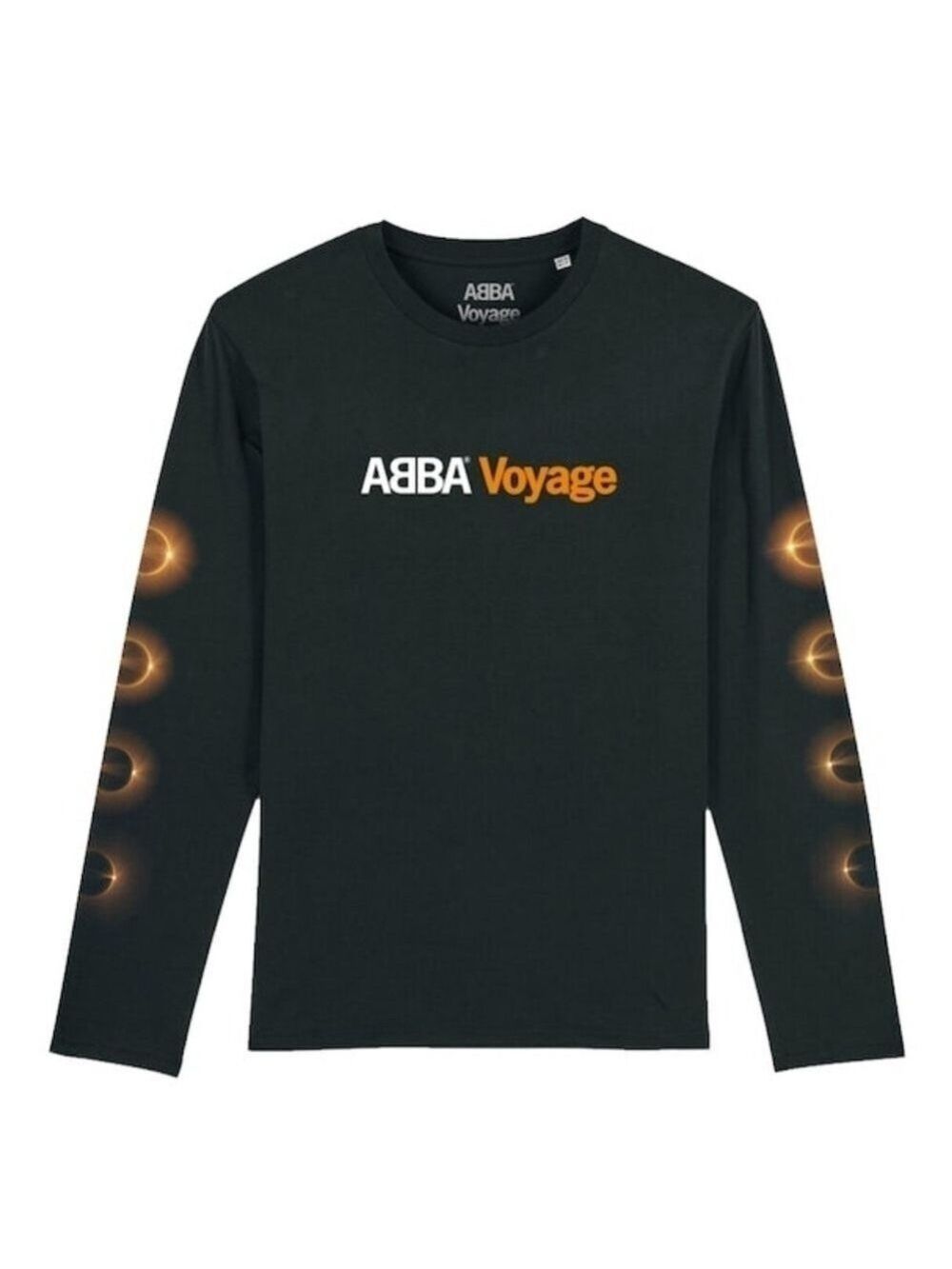 ABBA Voyage Eclipse Unisex Long Sleeve Black Tee  Medium - New Without Tags